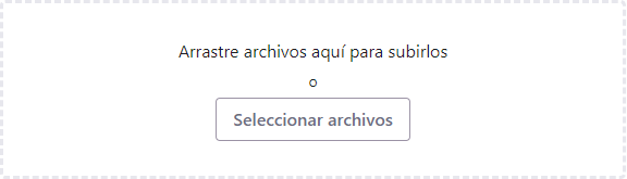 Carga múltiple de archivos