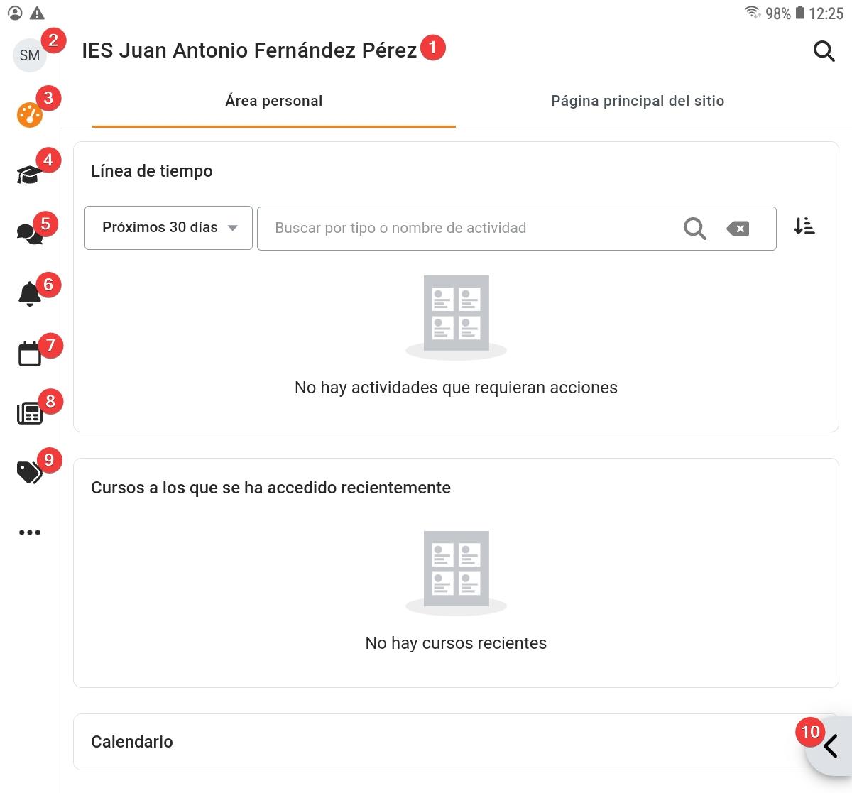 Captura del manual