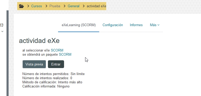 Captura del manual