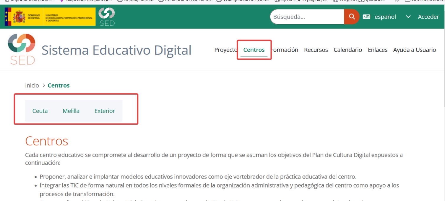 Captura del manual