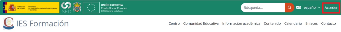 Enlace para acceder a la web
