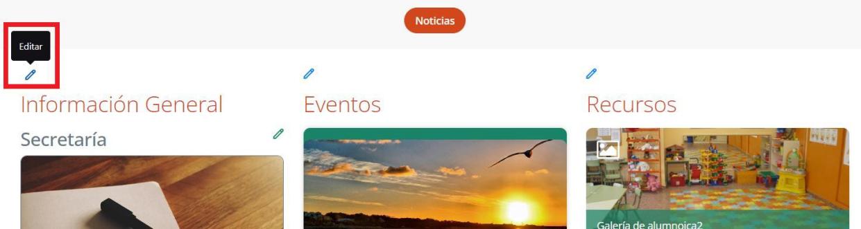 Pantalla de Home